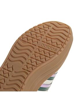 Zapatilla Mujer adidas Vl Court B Beige Verde Ro