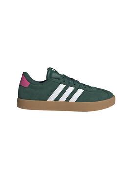 Zapatilla Mujer adidas Vl Court Verde Blanca Rosa