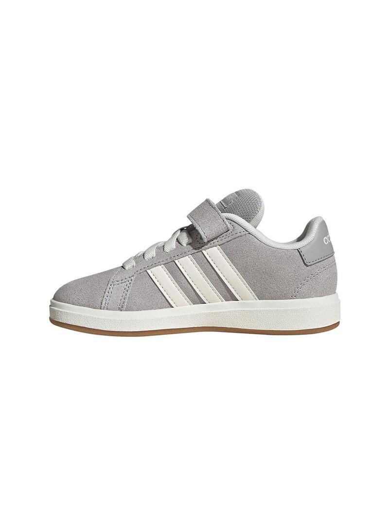 Zapatilla Niño/a adidas Grand Court Gris