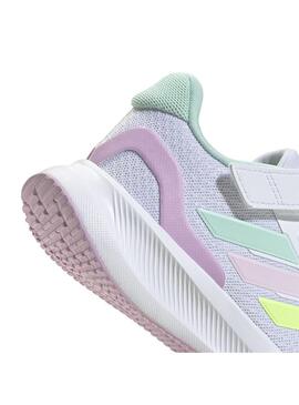 Zapatilla Niño/a adidas Runfalcon 5 Blanca Multicolo