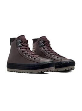 Bota Hombre Converse piel waterproff Marron