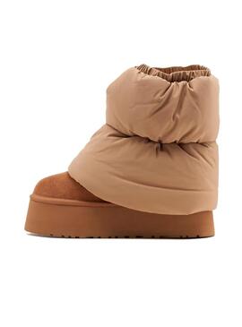 Bota Mujer Ugg Classic Mini Dipper Puffer Chestnut