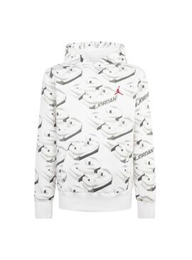 Sudadera Niño/a Nike Jordan Blanca