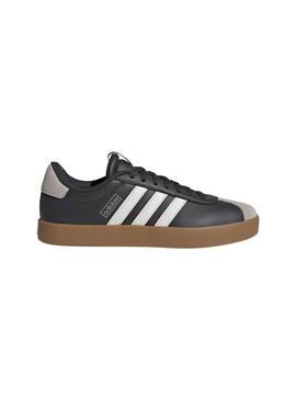 Zapatilla Mujer adidas Vl Court 3.0 Negra Suela Carame