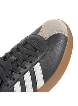 Zapatilla Mujer adidas Vl Court 3.0 Negra Suela Carame