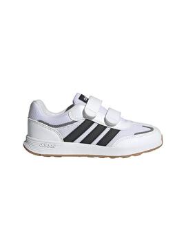 Zapatilla Niño/a adidas Tensaur Blanca Negra