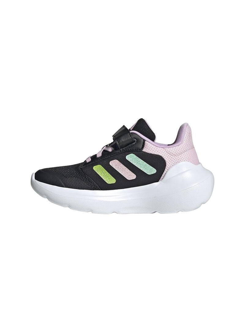 Zapatilla Niña/o adidas Tensaur Run Negra Multicol