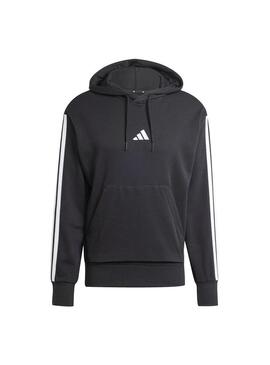 Sudaderas Hombre adidas 3S Negra