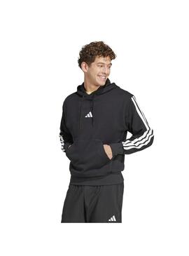 Sudaderas Hombre adidas 3S Negra