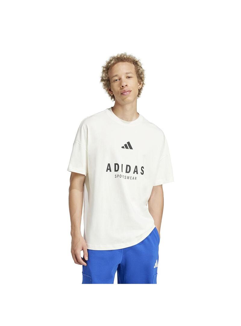 Camiseta Hombre adidas szn Beige