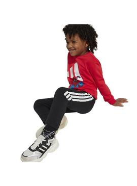 Chandal Niño/a adidas Spiderman Rojo Negro