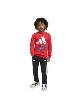 Chandal Niño/a adidas Spiderman Rojo Negro