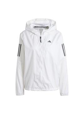 Cortavientos Mujer adidas Own the Run Blanca