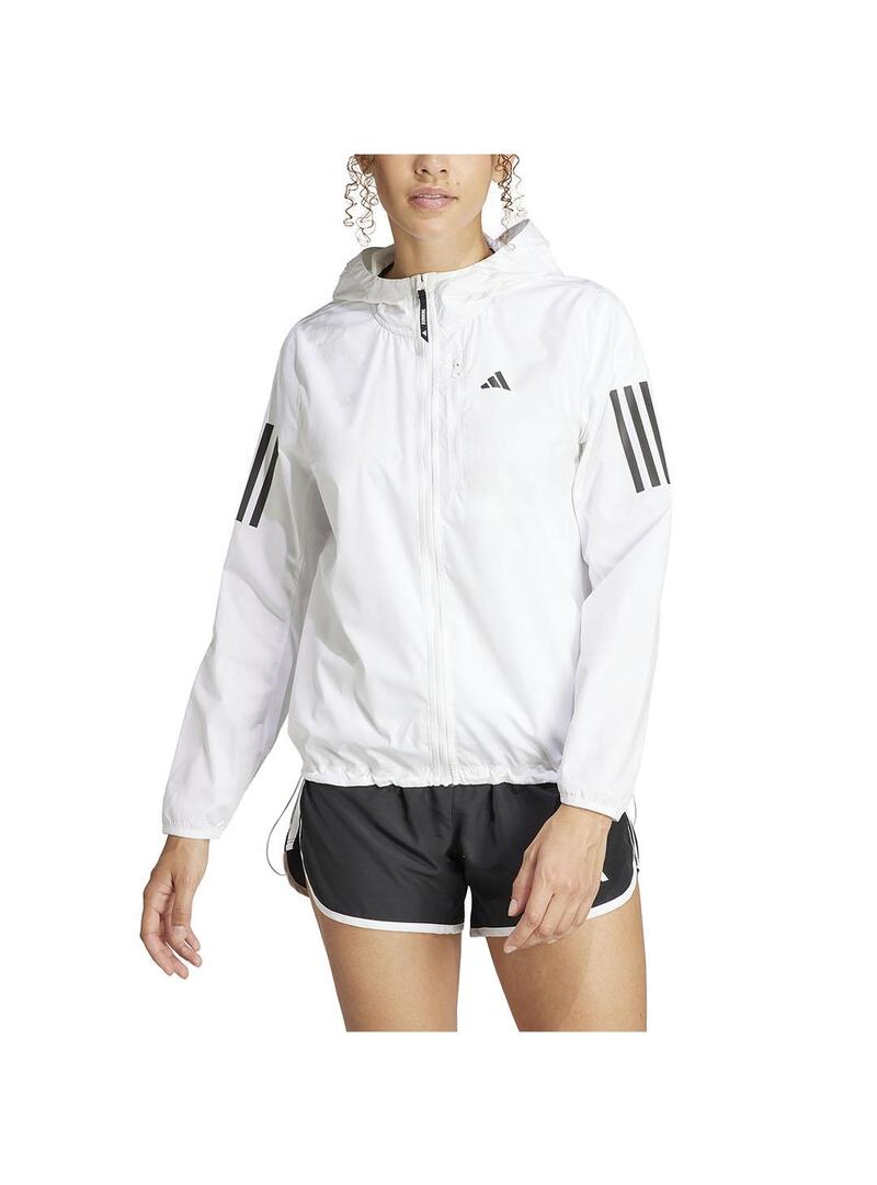 Cortavientos Mujer adidas Own the Run Blanca