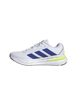 Zapatilla Hombre addias Galaxy 7 Blanco Azul