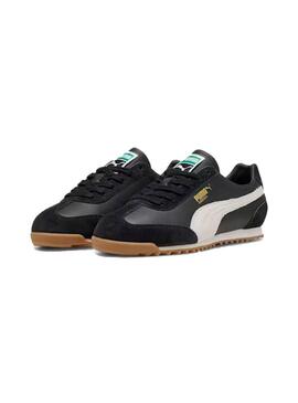 Zapatilla Mujer Puma Arizona Retro Negra Beige