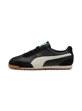 Zapatilla Mujer Puma Arizona Retro Negra Beige