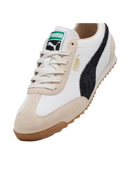 Zapatilla Mujer Puma Arizona Retro Beige Negra