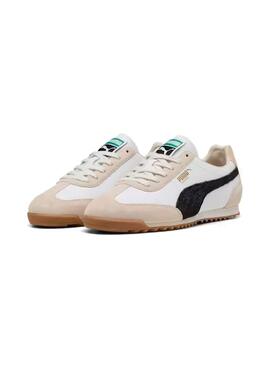 Zapatilla Mujer Puma Arizona Retro Beige Negra