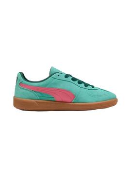 Zapatilla Mujer Puma Palermo Verde Rosa