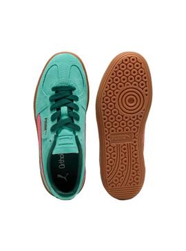 Zapatilla Mujer Puma Palermo Verde Rosa