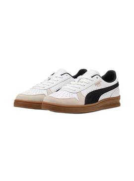 Zapatilla Hombre Puma Indor S.Caramelo Blanca Negr