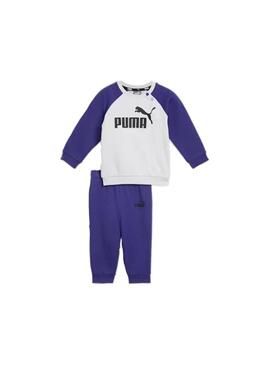 Chandal Niño/a Puma Minicats Blanco Azul