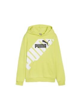 Sudadera Niño Puma Power Pistacho