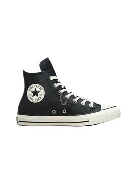 Zapatilla Mujer Converse Ctas Hi Cadenas Negra