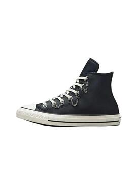 Zapatilla Mujer Converse Ctas Hi Cadenas Negra