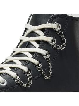 Zapatilla Mujer Converse Ctas Hi Cadenas Negra