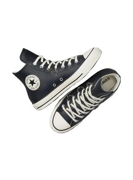 Zapatilla Mujer Converse Ctas Hi Cadenas Negra