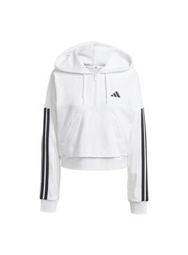 Sudadera Mujer Adidas Essential 3S Blanca