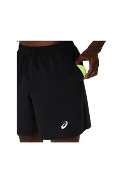 Pantalon corto Hombre Asics Court 7 Negro