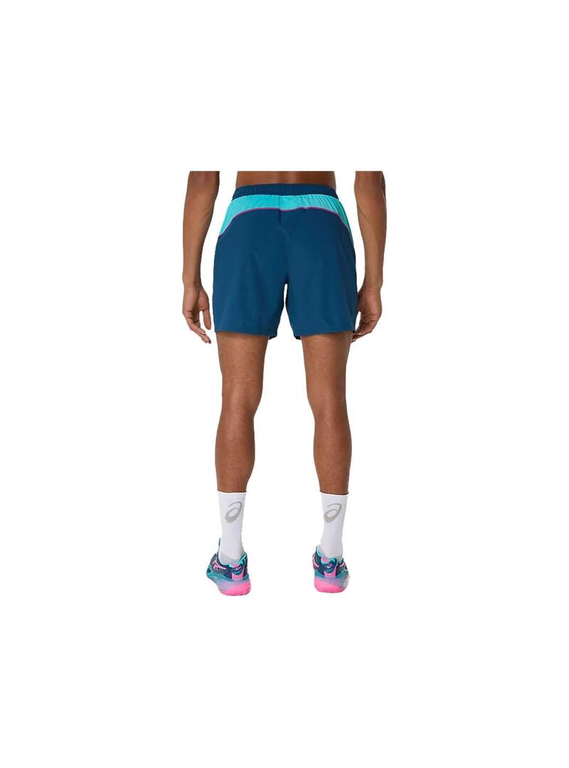 Pantalon corto Hombre Asics Padel Court 7 Azul