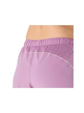 Pantalon corto Mujer Asics Padel Court Lila