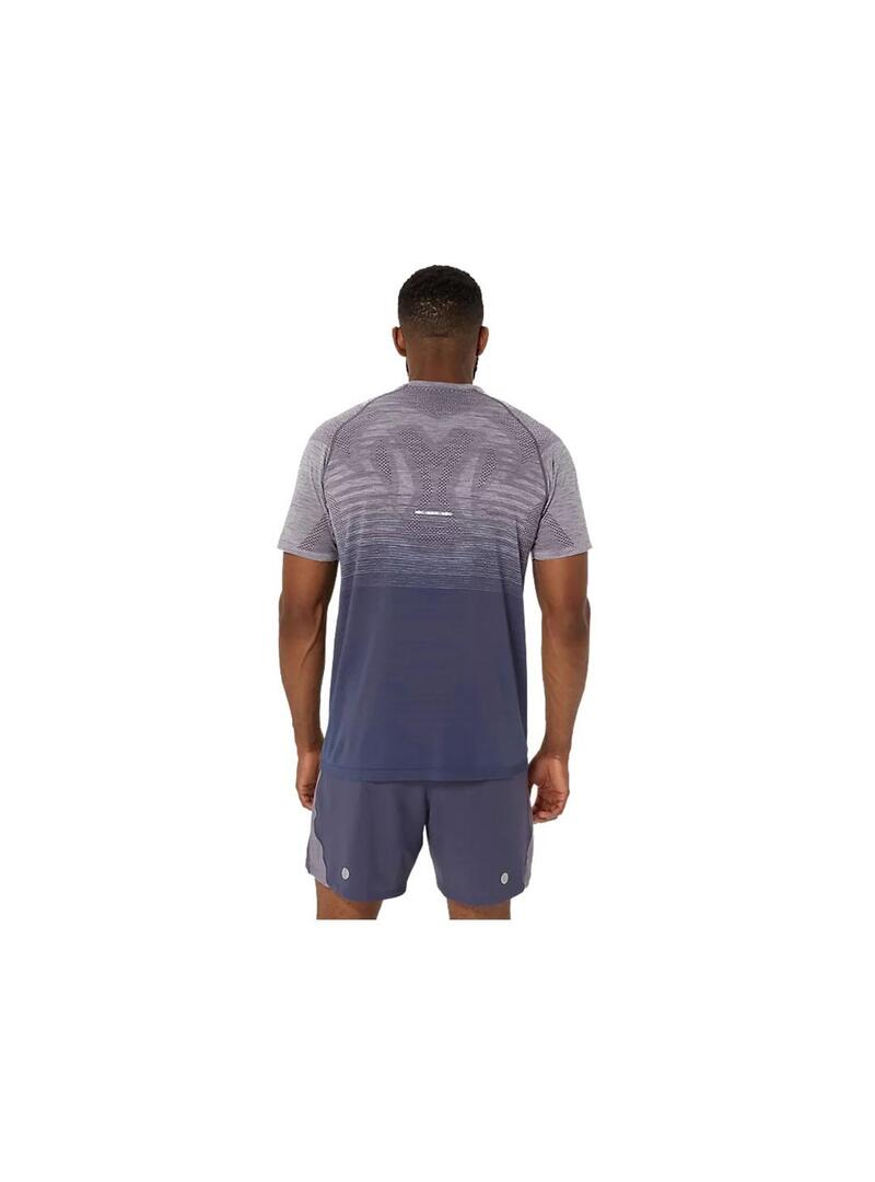 Camiseta Hombre Asics Seamless Violeta