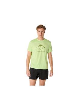 Camiseta Hombre Asics Fujitrail Fluor