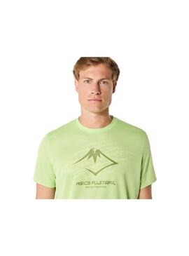 Camiseta Hombre Asics Fujitrail Fluor