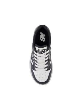 Zapatilla Niño/a New Balance 480BW Negra Blanca