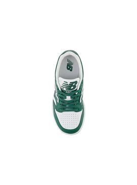 Zapatilla Niño/a New Balance 480GH Verde Blanca