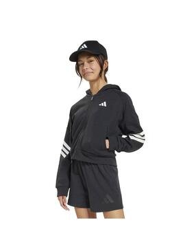 Chaqueta Niña adidas Jg Fi 3S Negro