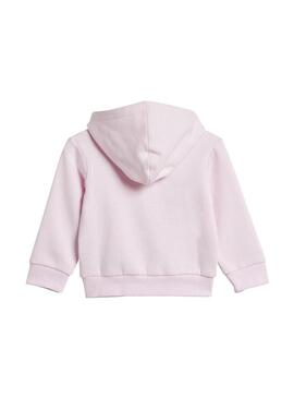 Chandal Niña/o adidas Bl Fz Rosa Gris