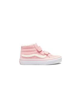 Zapatilla Niña/o Vans Sk8-Mid Rosa