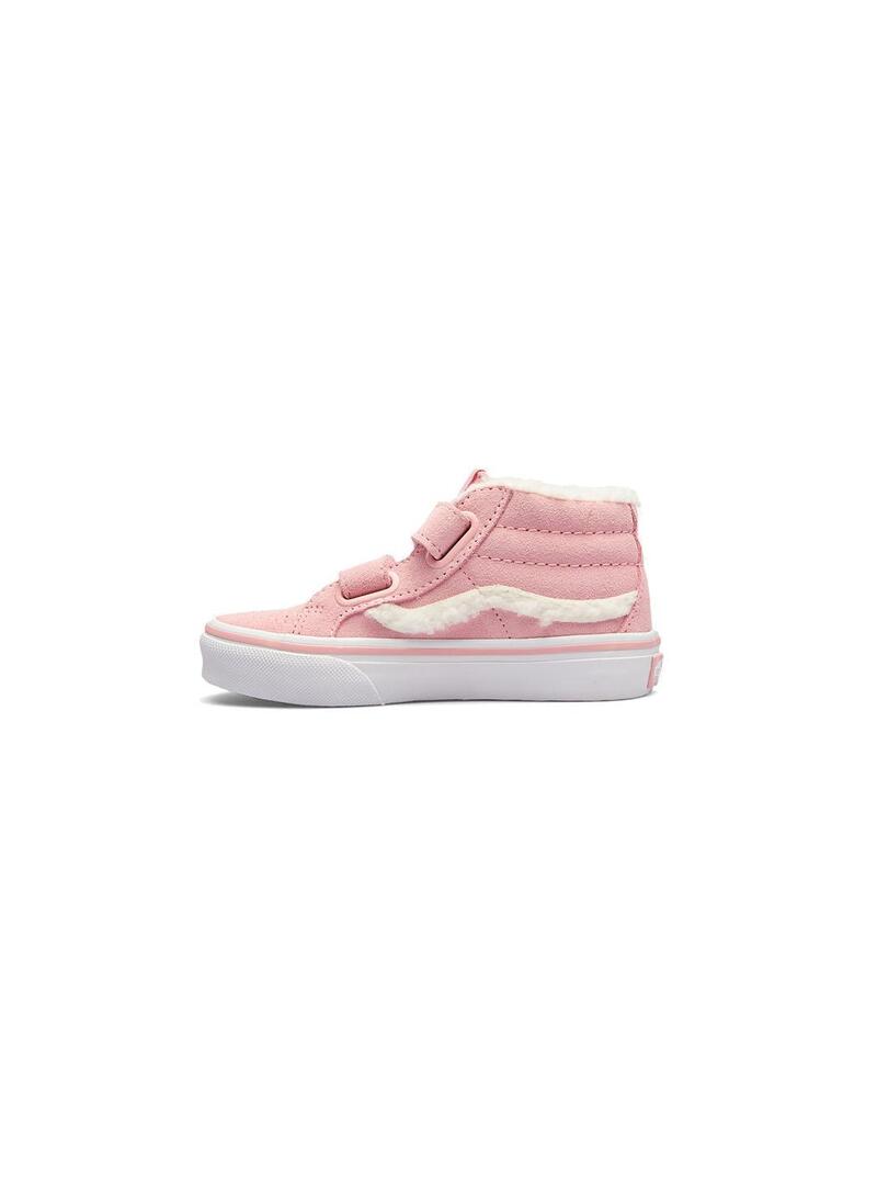 Zapatilla Niña/o Vans Sk8-Mid Rosa