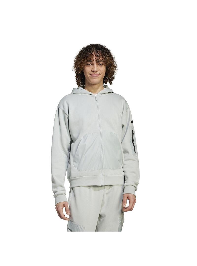 Sudadera Hombre adidas Ce Fz Hd Verde