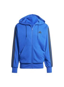 Sudadera Hombre adidas 3S Ft Hd Azul Royal