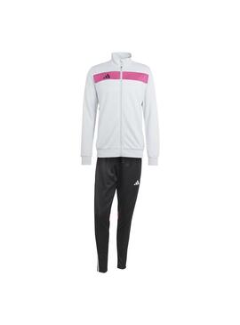 Chandal Hombre adidas Tiro 25 Gris Rosa