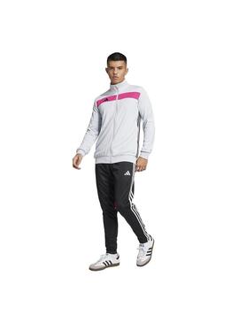 Chandal Hombre adidas Tiro 25 Gris Rosa