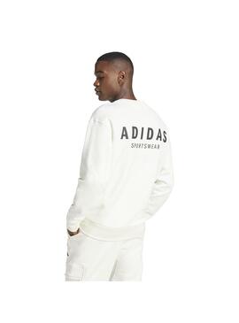 Sudadera Hombre adidas Szn Blanca